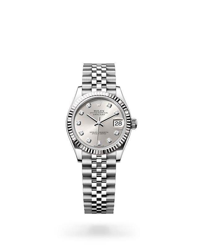 Rolex datejust rhodium jubilee deals